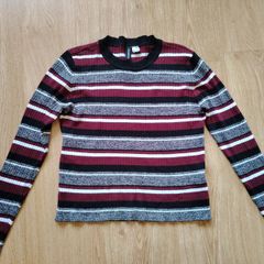 Stripy H&M Top  Size 10-12