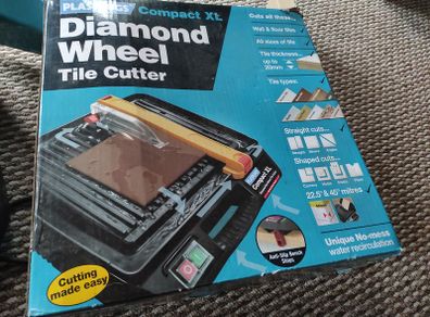 Plasplugs Compact XL Diamond Wheel Tile Cutter (Wet Saw)