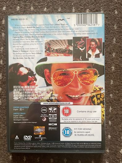 Fear and loathing in las vegas dvd