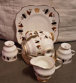 Golfing / smoking and Arklow Pottery Part Tea Set