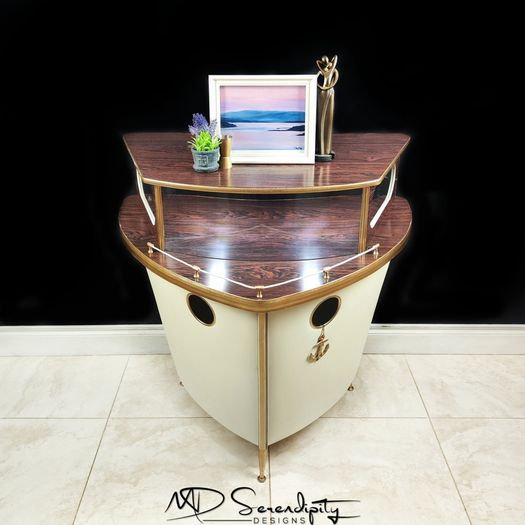 Vintage Boat Bar / Drinks Cabinet