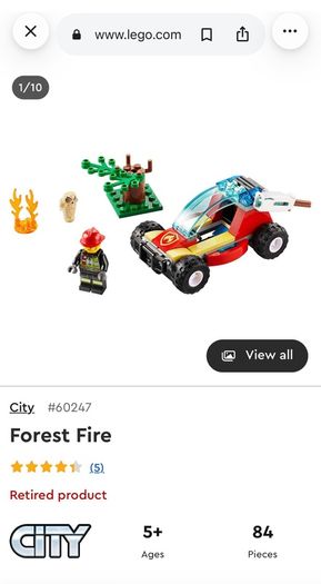 Lego City Forest Fire