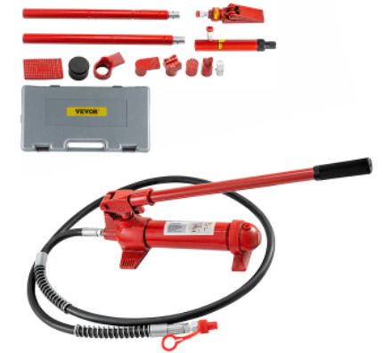 BRAND NEW Porta Power Hydraulic Jack Kit 6 Tons Sheet Metal Correction Automotive Frame Shape Repair Separation Jack Tools