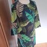 Stunning Heavy Cotton Dress by Oui Size 12 Image 9