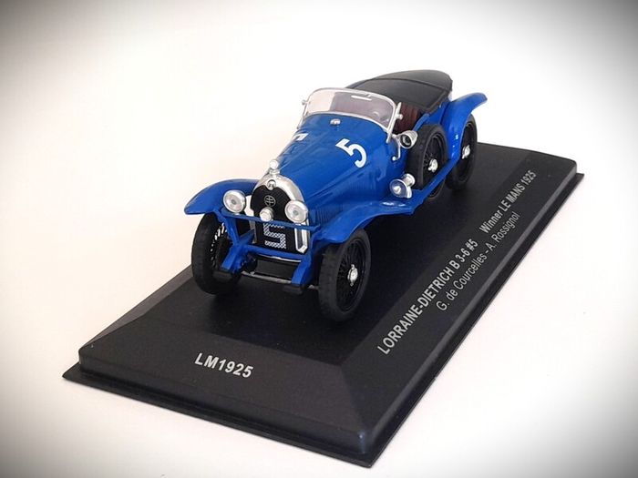 Diecast Model Le Mans Winning Lorraine-Dietrich - IXO 1:43