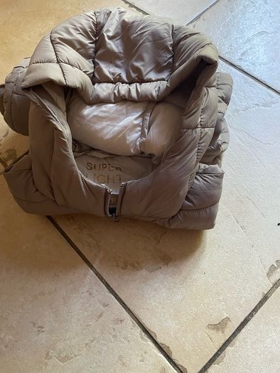 Beige (Light Weight and Foldable) Hooded Coat