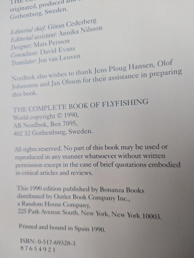 Flyfishing - The Complete Book of Fly Fishing