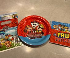 Paw Patrol party supply left over
