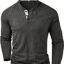 mens long sleeve top Image 3