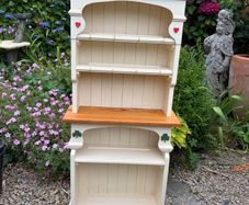 Handmade Irish Cottage Style Wall Shelf / Kids Display Unit