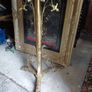 Antique Brass Church Stand Image 9