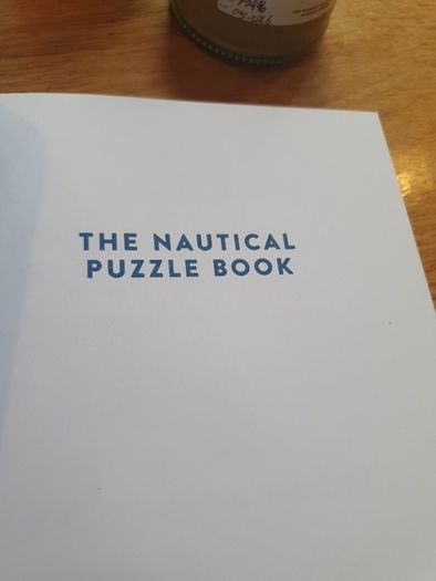 The Nautical Puzzle Book National Maritme Museum Greenwich  Over 100 Puzzles Hardback In Excellent Condition From Pet Smoke Free Home