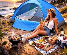 Tent. New Pop up tent. Beach tent. Camping tent.