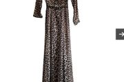 Pieces maxi leopardo dress /ML
