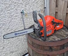 Husqvarna and sthil chainsaws