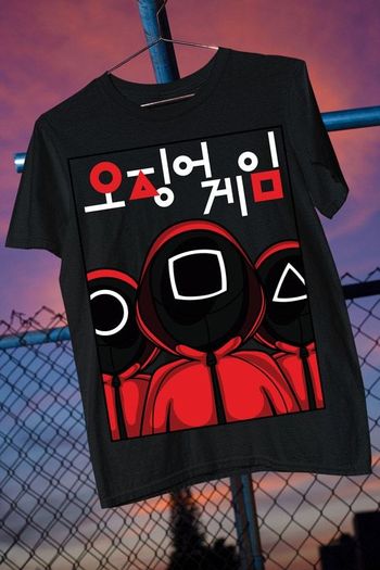 Tv series top trending show squid games juego de calamar top trending t-shirt