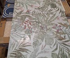 Durstone white flower decorative tiles 600x1200 (48m2)