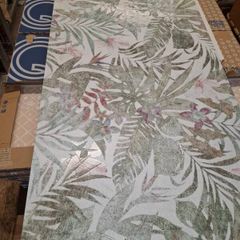 Durstone white flower decorative tiles 600x1200 (48m2)