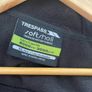 Mens Trespass softshell black jacket with zip zipper pull. In good condition need gone ASAP due to house clearance Image 3