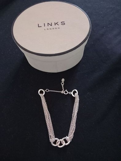 Genuine Links of London Sterling Silver bracelet, Never worn