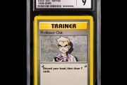 Professor Oak 88/102 1999-2000 CGC 9 Mint Uncommon WOTC Base Set 1999 Pokemon Card Vintage 4th Print