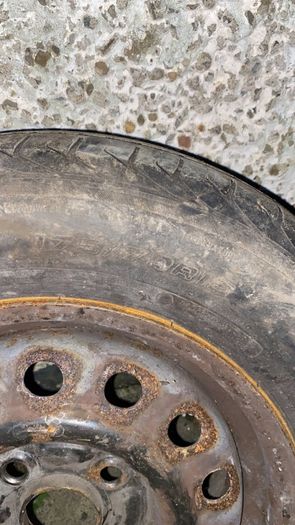 Spare wheel 4x100 steel 13 inch