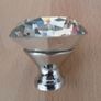 6 x Silver & crystal Drawer handles Image 4