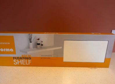 White Floating Shelf (brand new)