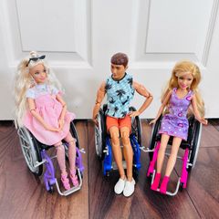 Wheelchair Barbie bundle
