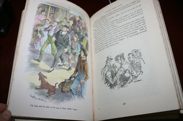 Mark Twain Huckleberry Finn 1958 hardback