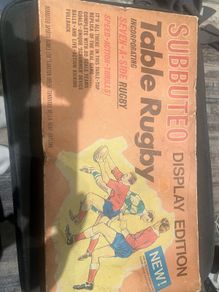 Rare Subbuteo Table Rugby 1971-1972