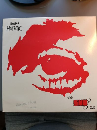 RARE Toasted Heretic-The Smug E.P. 12 inch vinyl
