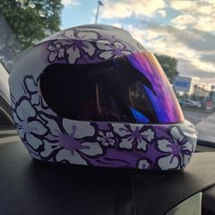 ladies motorbike helmet
