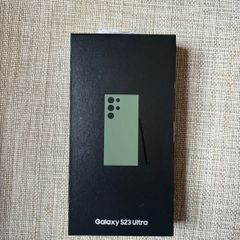 Samsung Galaxy S23 Ultra + 3x phone cases, protective camera glass and no brand headphones