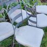 Wrought iron chairs Image 5