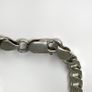 Sterling Silver Curb Link Bracelet - Engraved Image 3