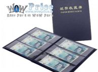 main image for ad 0576 Banknote 60 Pockets Leather Album Paper Money Collection Note