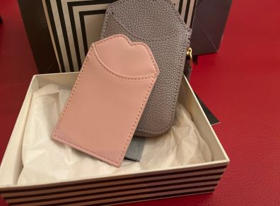 Lulu guinness card holder and purse