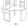 IKEA corner desk  excellent condition Image 2