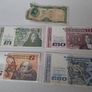 Bundle old irish bank notes Image 3