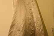 champagne ivory wedding dress