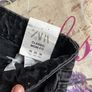 Zara Black Jeans UK 10 Image 3