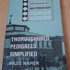 Thoroughbred Pedigrees Simplified Miles Napier Revised Edition 1979 Hardback
