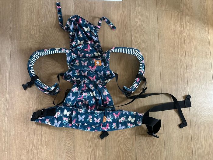 Tula Cotton Front Facing Explore Baby Carrier Blue Butterfly