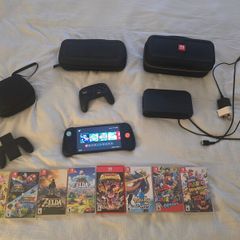 Nintendo Switch 2 Bundle. 8 Top Games (inc. Mario Galaxy, Zelda BOTW), Pro Controller, Dock and Cases