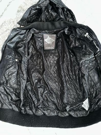 Black Faux Leather Jacket