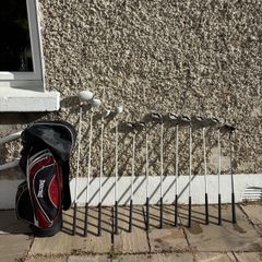Ladies Spalding Tour Flite Golf Club Set 12 Clubs with Bag
