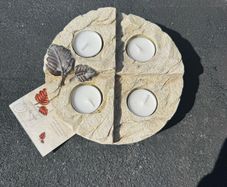 Newgrange tealight holder