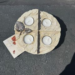 Newgrange tealight holder