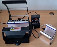 Mug Press / Tumbler Press & Extra Heat Element & Mug Cases
